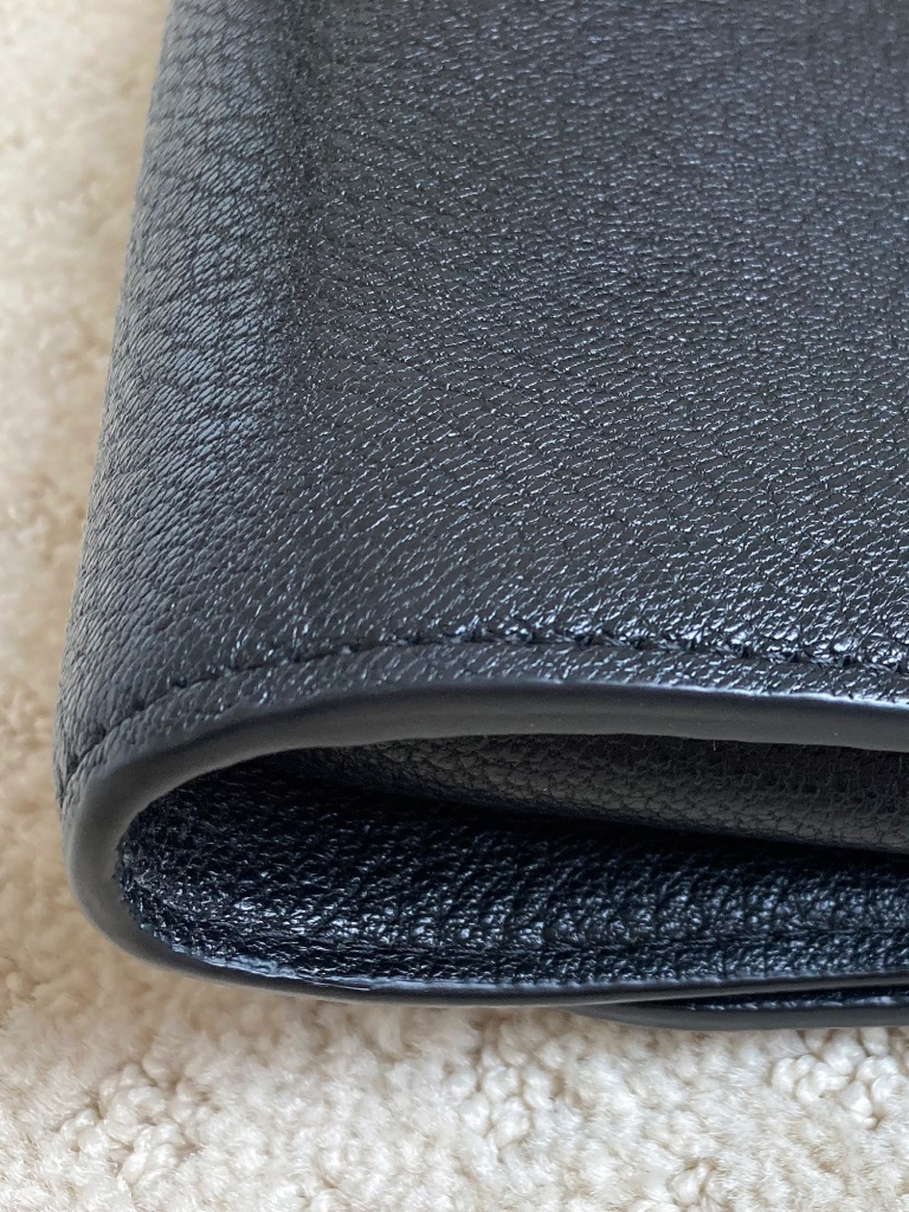 See by Chloe Black Leather Hana Wallet on Chain - Picture 7 of 14